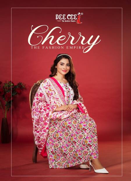 Cherry By Deecee Cambric Cotton Printed Kurtis With Bottom Dupatta Wholesale Shop In Surat Catalog